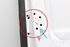 Bild von Hecktür links Ford Transit Connect aus 2002 zu 2009