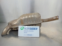 Image sur Silencieux de echappement Renault Scenic II Fase I de 2003 à 2006