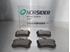 Picture of Conjunto de cintas / maxilas de travão trás Peugeot 307 de 2001 a 2005 | TRW