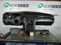 Picture of Airbags Set Kit Mercedes Classe E (210) from 1995 to 1999 | Temic MRSZ12767501