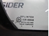 Imagen de Luna custodio de puerta trasera derecha Honda Civic Aero Deck de 1998 a 2001