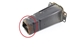 Picture of Amortecedor de para choques frente direito Honda Civic Aero Deck de 1998 a 2001