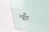 Picture of Right Front Door Glass Peugeot 207 Xa (Van) from 2009 to 2012