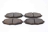 Picture of Conjunto de calços / pastilhas de travão frente Daewoo Matiz de 1998 a 2001 | FERODO