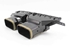 Immagine di Bocchetta aerazione cruscotto centrale (coppia) Toyota Yaris de 2014 a 2017 | 55670-0D240/60
