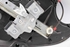Immagine di Alzacristalli posteriore destro Ford Fiesta de 2013 a 2016 | 8A61-A27000/01