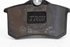 Imagen de Juego de pastilhas de freno trasero Audi A3 Sportback de 2008 a 2013 | TRW GBD1330