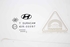 Picture of Vidro porta frente direita Hyundai I20 de 2012 a 2014