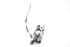 Imagen de Cerradura de puerta trasera derecha Peugeot 208 de 2015 a 2019 | 9812501180