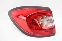 Picture of Tail Light in the side panel - left Renault Captur I Fase I from 2013 to 2017 | 265557367R - 265558548R