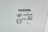 Immagine di Vetro fisso porta anteriore sinistra Toyota Yaris da 2011 a 2014