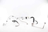 Picture of Air Conditioning Hose / Pipes Set Peugeot 208 from 2012 to 2015 | 9682124080 - 9682115580