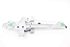 Immagine di Alzacristalli posteriore sinistro Peugeot 3008 da 2014 a 2016 | 1607675380 - 9682808780 - 912027108 - 912662101 - BROSE